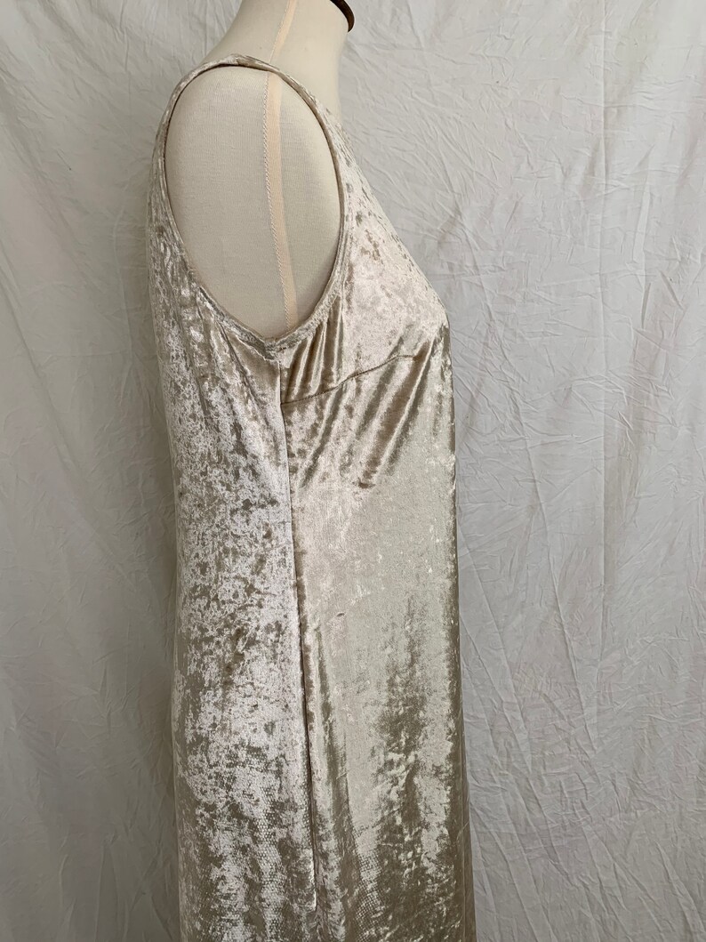 Vintage 90's Carole Little Crushed Velvet Dress image 8