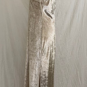 Vintage 90's Carole Little Crushed Velvet Dress image 3