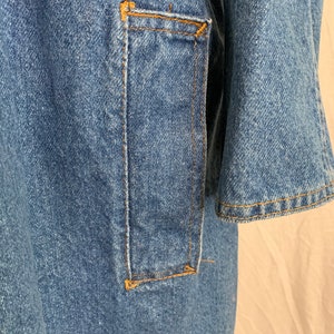 Vintage 80's Sunbelt Oversized Denim Jacket image 7