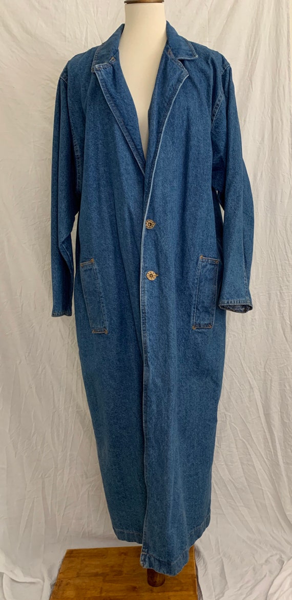 80s oversized denim jacket - Gem