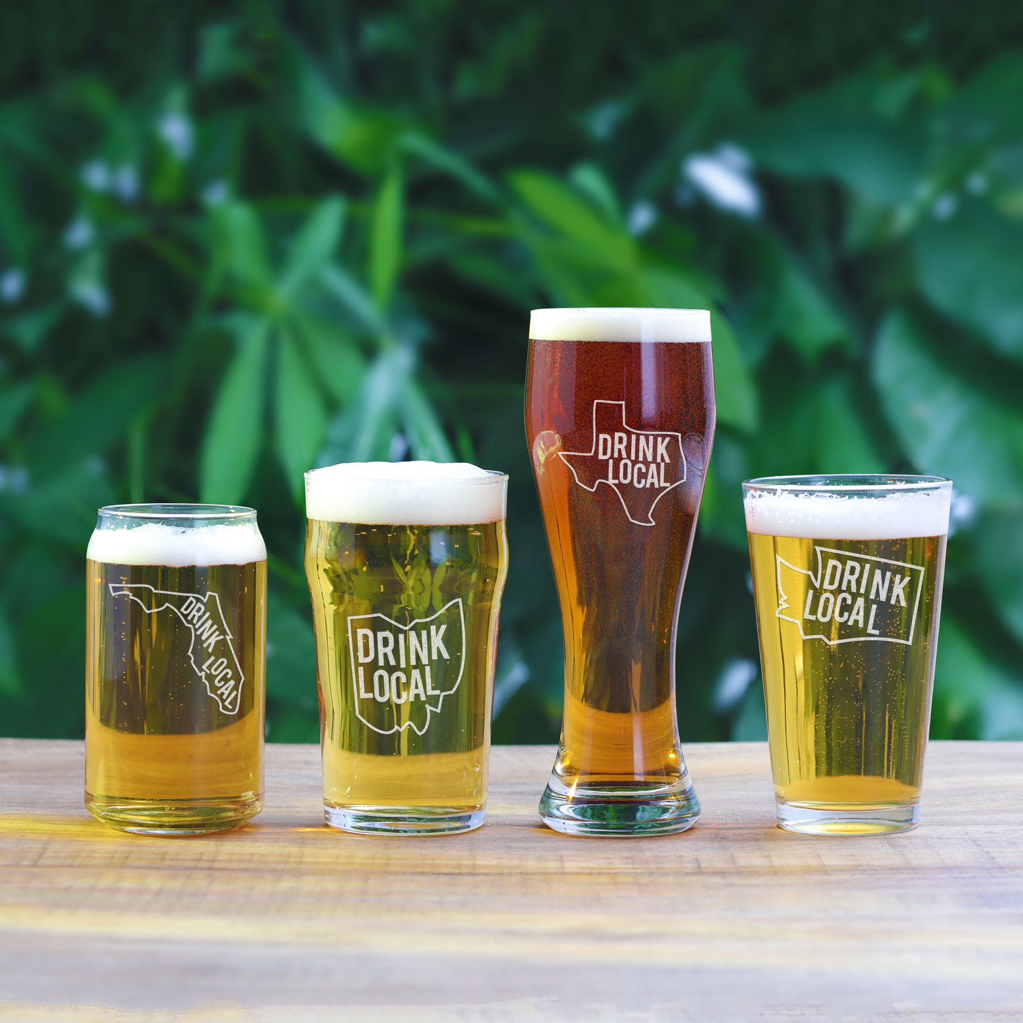 Drink Local IPA Glassware, Best Craft Beer Glasses