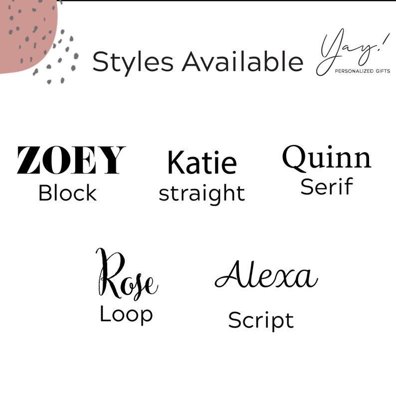 Custom Name Glasses Multiple Designs & Glass Types Etsy