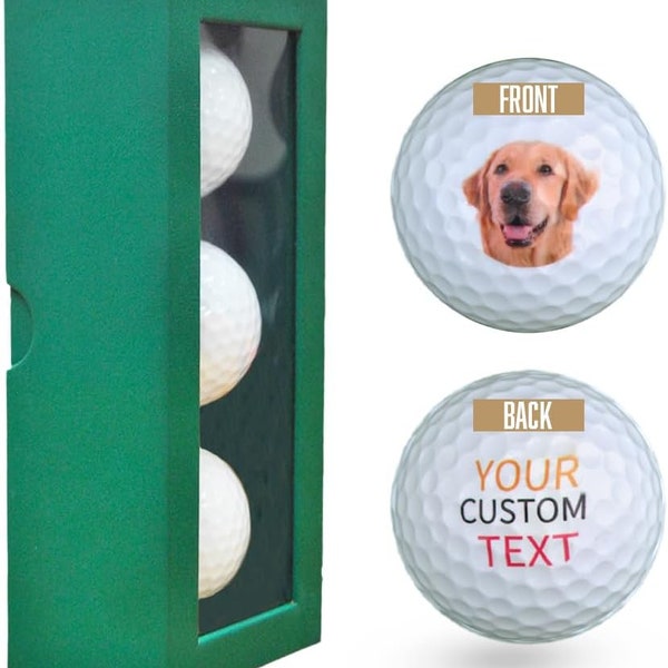 Personalized Golf Balls Etsy