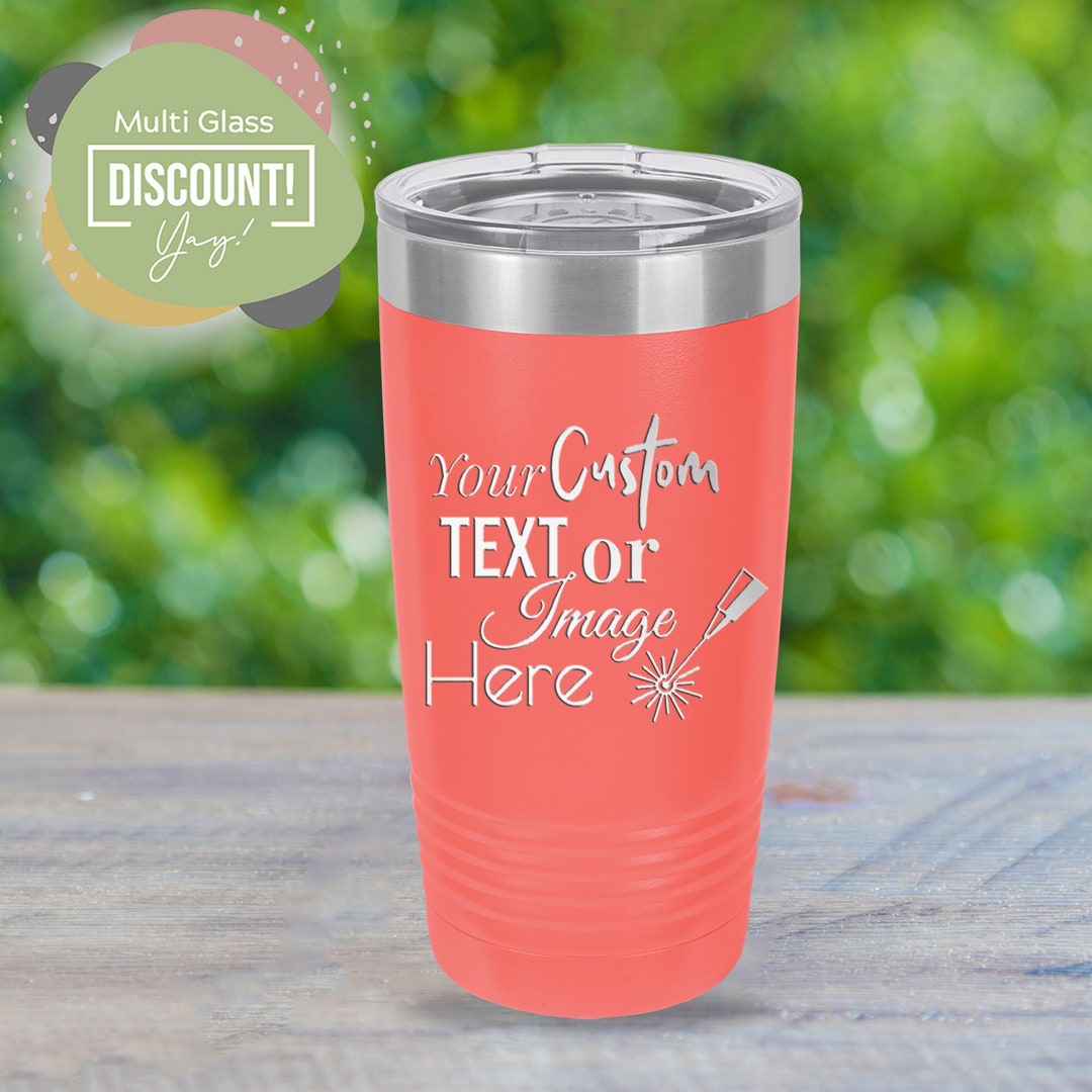 Personalized Travel Coffee Tumbler 20oz With Bulk Pricing Custom