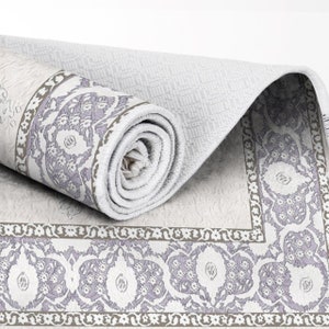 Creme rutschfeste Teppich authentische moderne anatolischen | Etsy