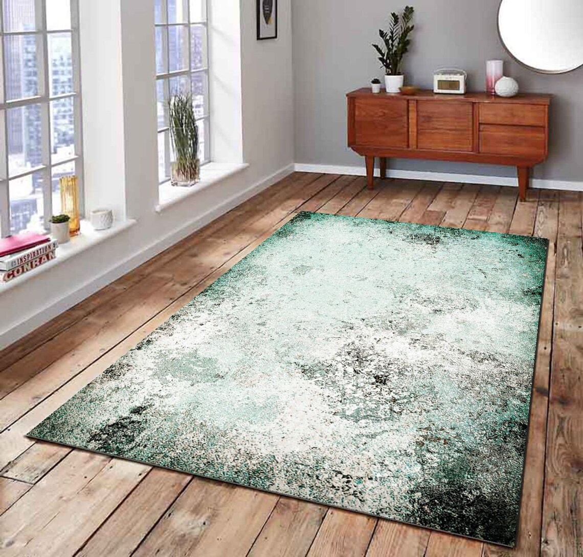 Colorful Digital Printing Carpet Floor Antislip Home Area | Etsy