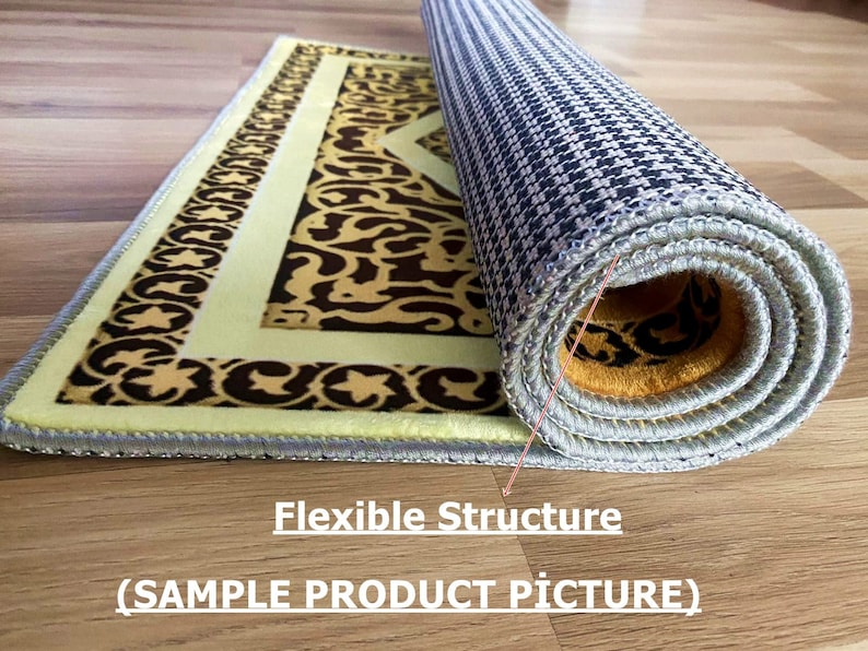 Colorful Digital Printing Carpet Floor Antislip Home Area Kilim Aesthetic Retro Design Durable Carpet Rug Home Floor Kilim Home Retro