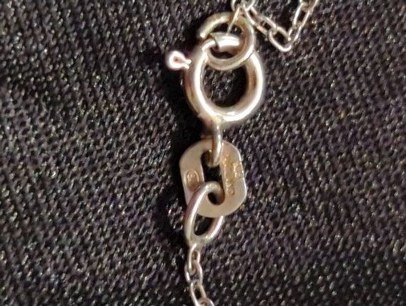 Old English Symbol  sterling silver necklace - image 2