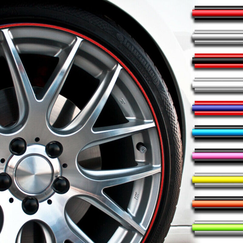 Rimprotec Colour Pinstripes for Your Car Wheels Etsy