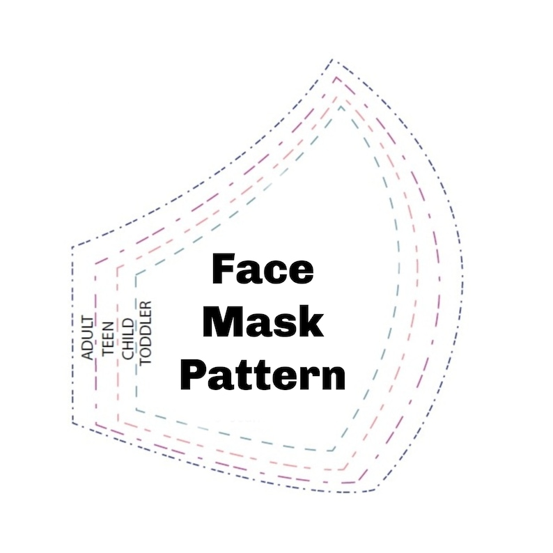 face-mask-pattern-4-sizes-download-etsy