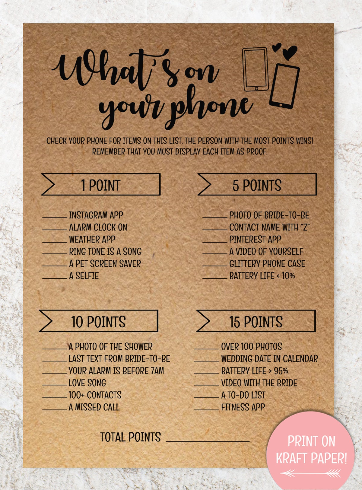 what-s-on-your-phone-game-bridal-shower-game-whats-on-your-phone-game