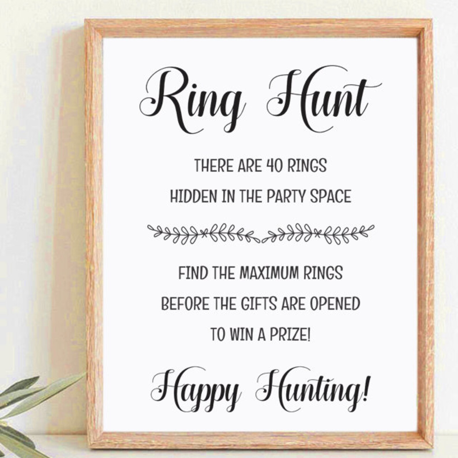 Dont Say Bride, Bridal Shower Game, Printable Rustic Games, Bridal ...