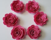 39 color variations of custom Paper Flowers, Awareness Roses, mix match, perfect for projects or gifts, shadow box, floral decorations