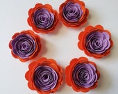 Paper Roses, 39 colors to choose from, Awareness Roses, mix match options, perfect for projects or gifts, shadow box, floral decorations