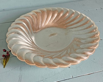 Vintage Waverly WM Rogers Swirl Silver Bowl, Silver Dish | Rustic, Farmhouse, Cottagecore, Fruit Bowl, Kitchen Storage, Catch All, Gift