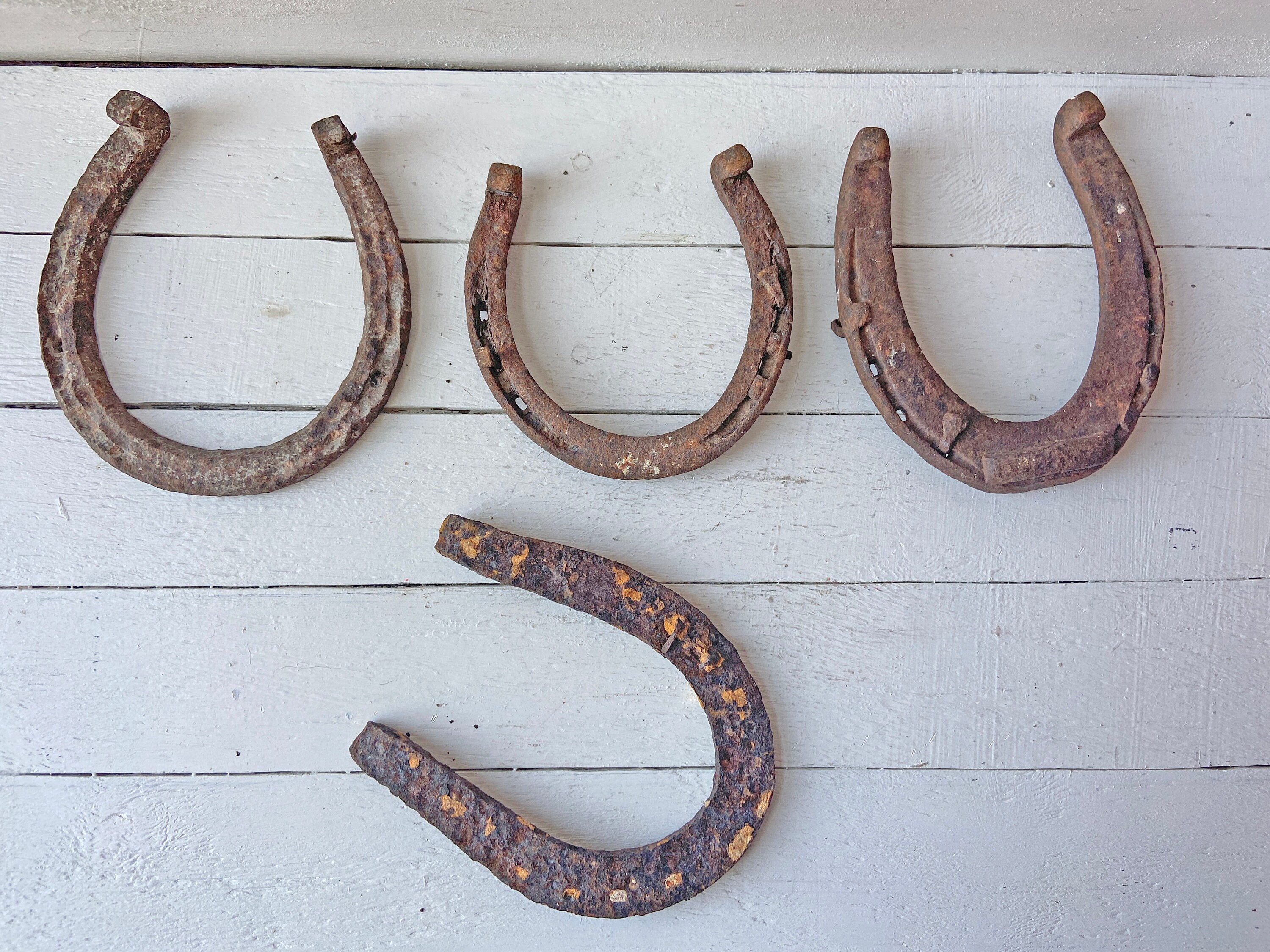 Vintage Used Horse Shoe // Single Used Horseshoe // Horseshoe Etsy
