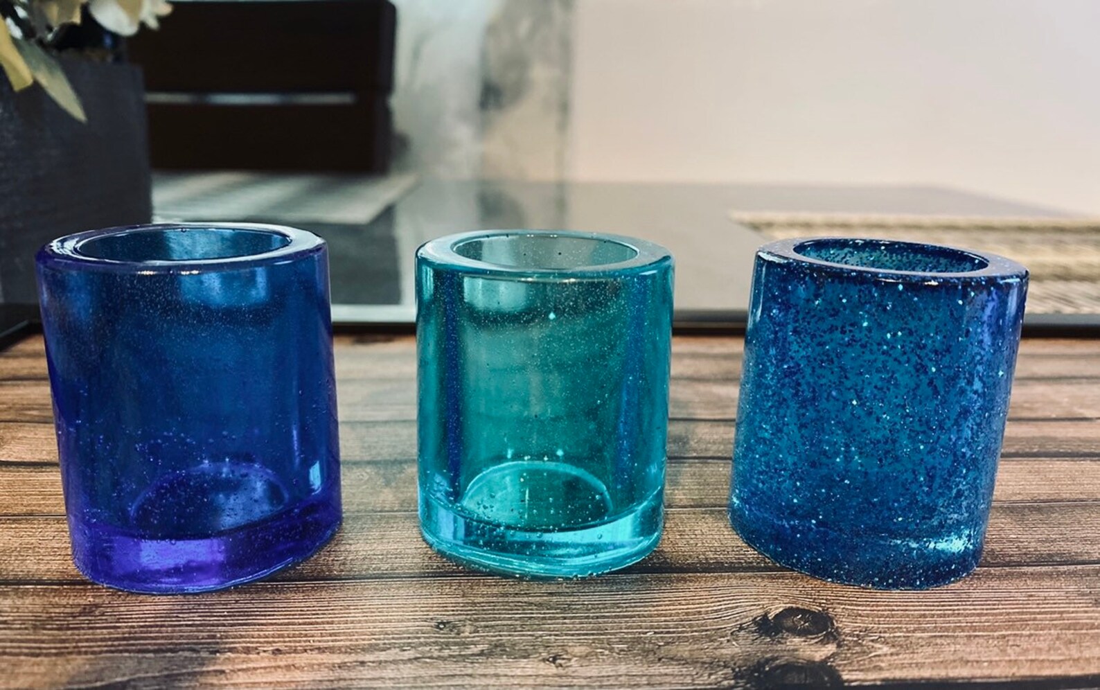 Custom Resin Shot Glasses Glitter Flakes Resin Ink Mica Etsy