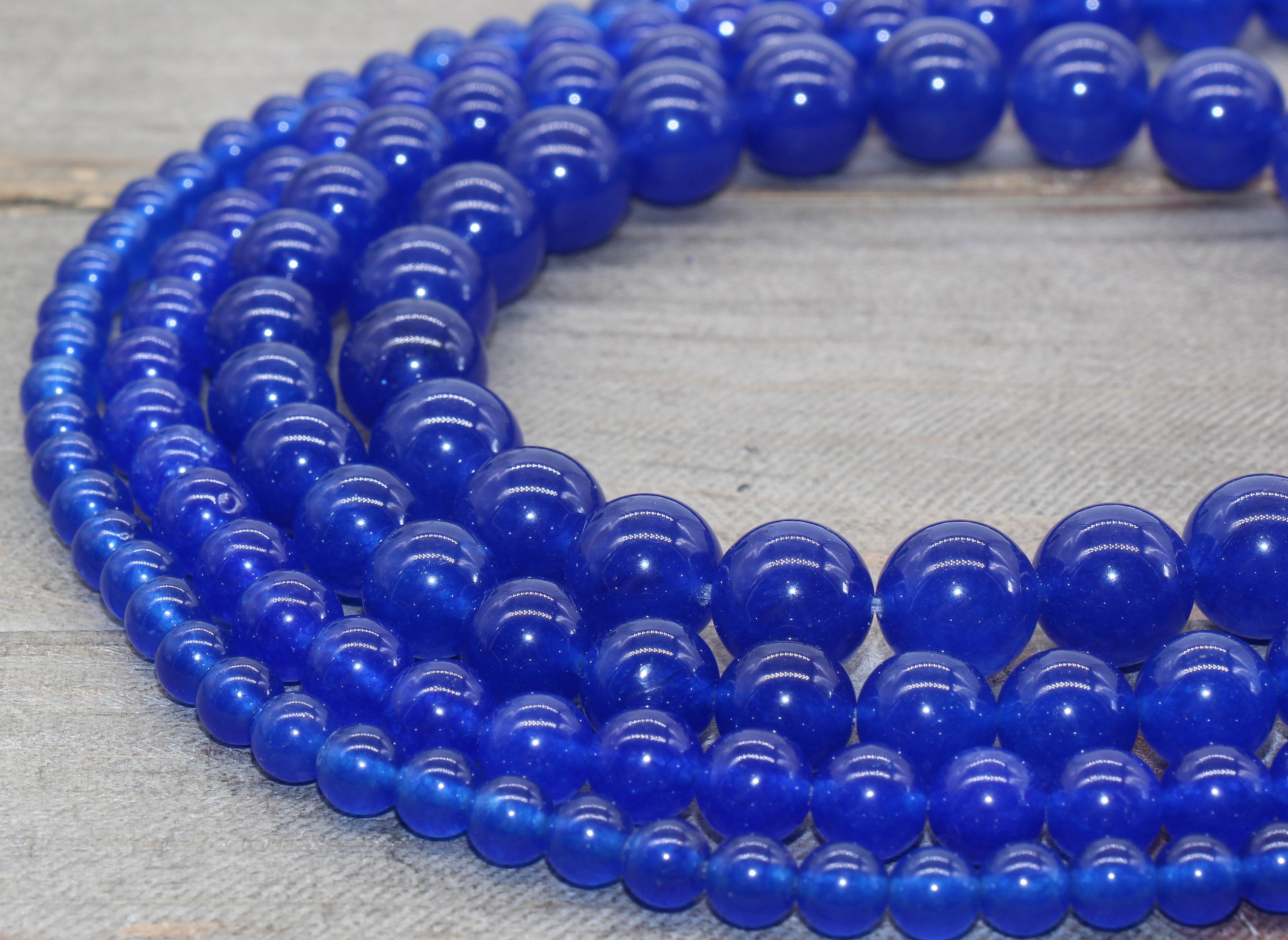 45pcs/set Teardrop Royal Blue Crystal Beads With Faceted Cut Glass Beads,  Spacer Beads, Handmade Cushion Beads For Diy Bracelet, Necklace, Women's  Jewelry Making Accessories