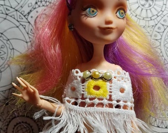 Custom OOAK Sunny Day + Monster High hybrid doll