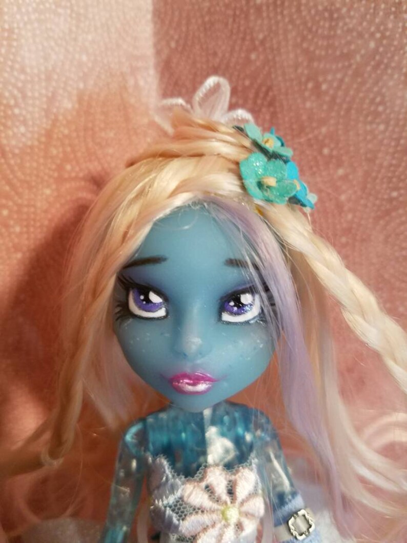 Custom Monster High Doll OOAK Create a Monster Ice Etsy