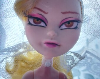 Custom Ever After High Doll Apple White Bride