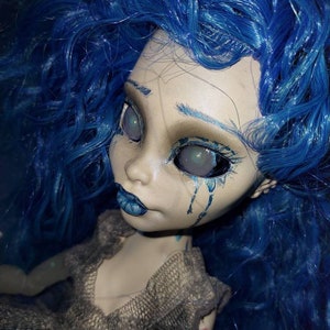 Custom 17 inch Monster High Doll OOAK Gooliope Jellington Winter&#39;s Farewell