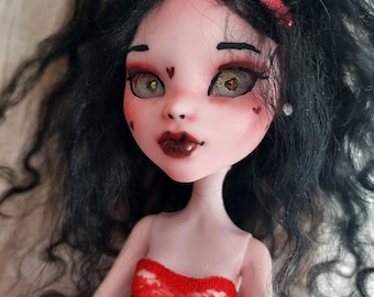 Aangepaste Monster High-pop OOAK Valentijnsdag Elisabat