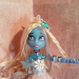 Custom Monster High Doll OOAK Create a Monster Ice