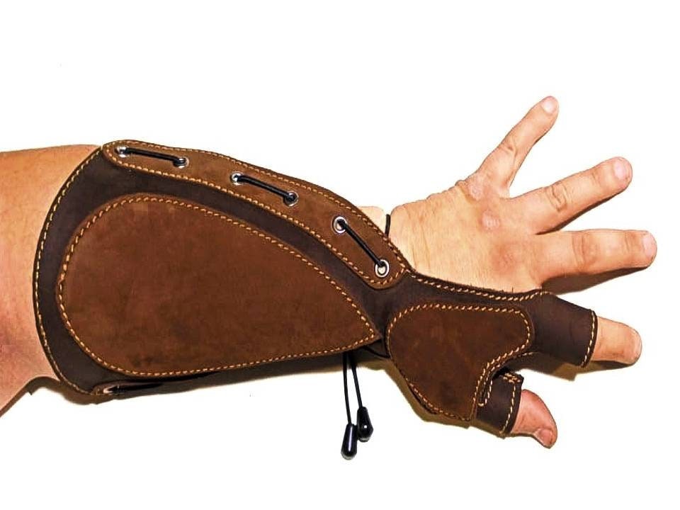 Handmade Leather Archery Archery glove Etsy