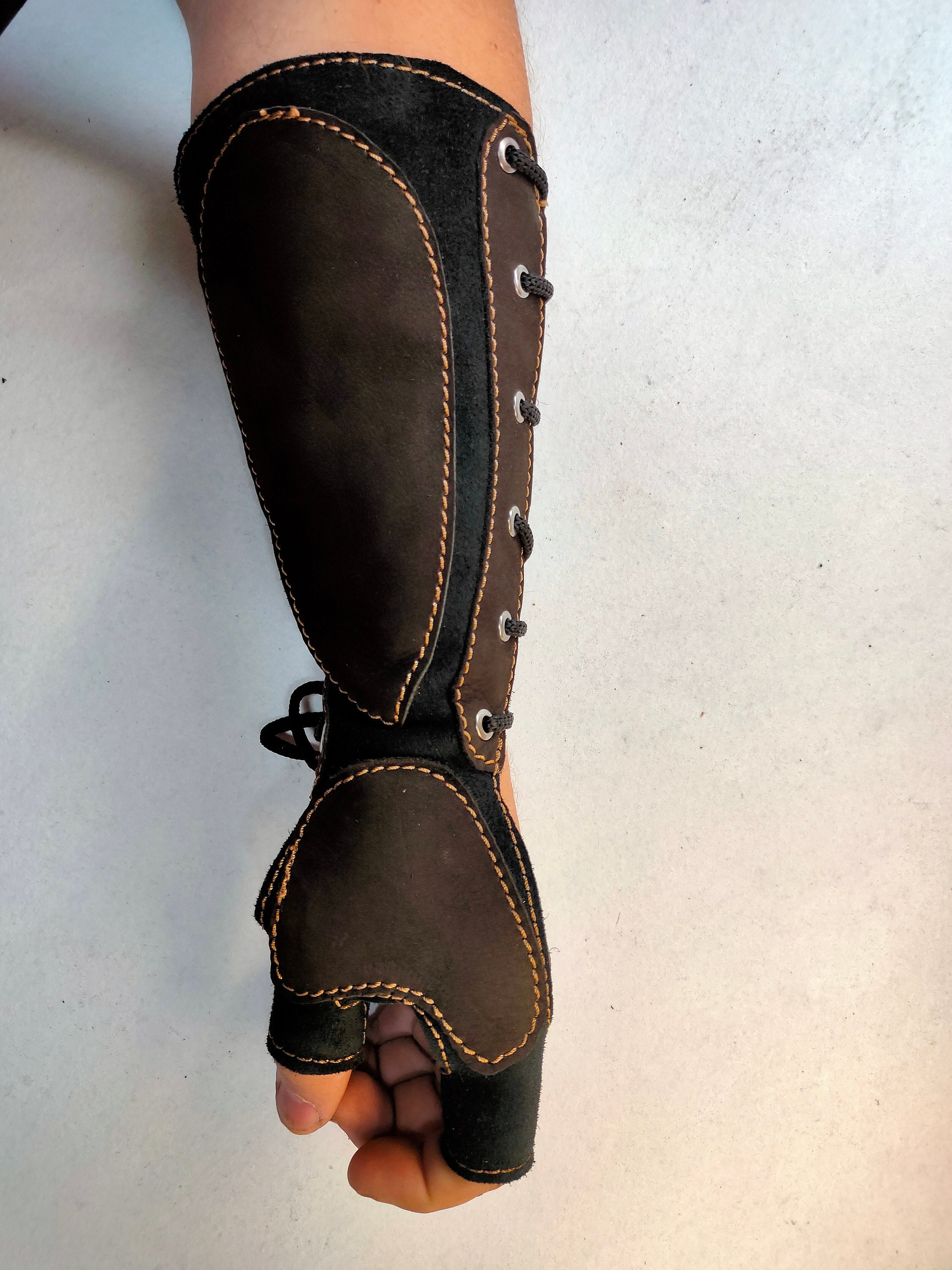 Handmade Leather Archery Archery glove Etsy