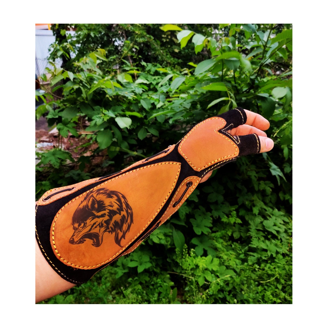 Handmade Leather Archery Archery Glove druid's Etsy