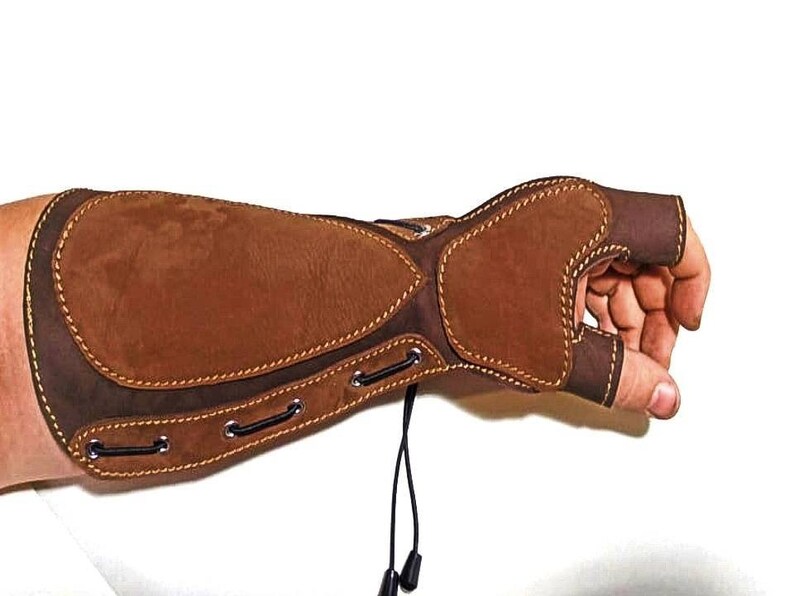 Handmade Leather Archery Archery glove Etsy