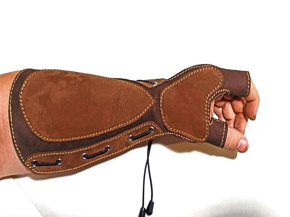 Handmade Leather Archery Archery glove Etsy