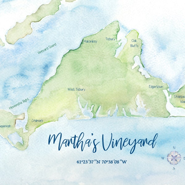 Map of Martha 39 s Vineyard Etsy - Il 600x600.2345155667 3nwa