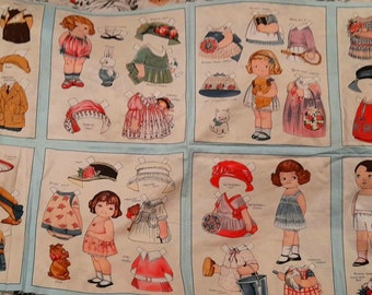 Dolly Dingle fabric panel