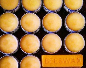 Moisturising lip balm, made with vitamin E and jojoba oil, cruelty free and organic.