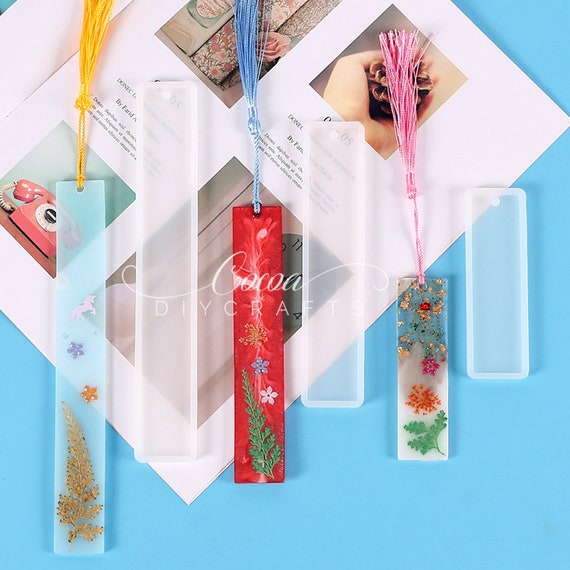 DIY Crystal Resin Bookmark Silicone Mold Leaf Cat Paw Love Flower  Rectangular Bookmark Silicone Mold Bookmark Decoration - China Bookmark  Silicone Mold and Silicone Mold price