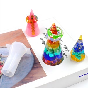 Rings Holder Silicone Mold-Cone Ring Holder Resin Mold-Jewelry Display Stand Mold-Cone Pendant Mold-Epoxy Resin Molds