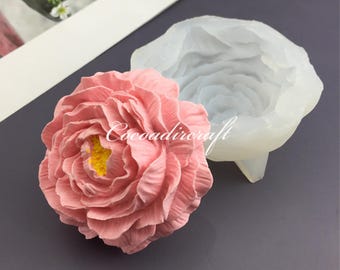 21 Stampini In Silicone Per Peonie – Stampo Per Decorazioni Torte, Foglie E Petali In Pasta Di Zucchero