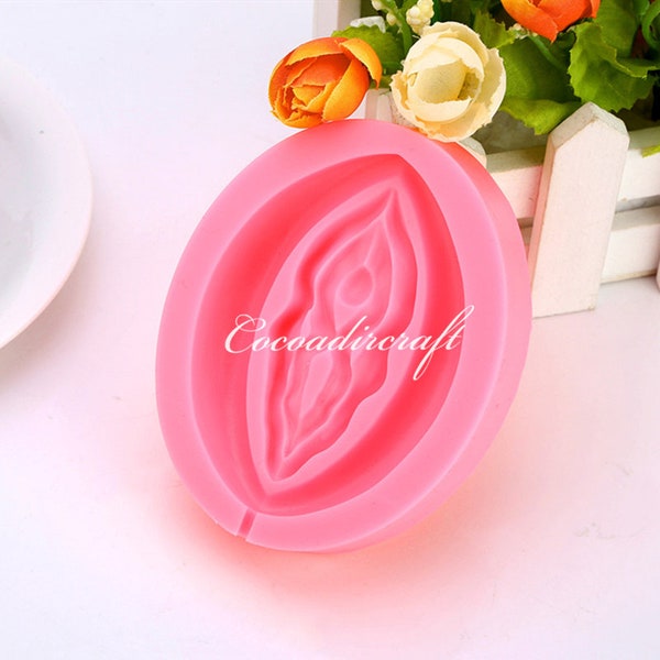 Female Vulva Silicone Mold-Vagina Art Candle Mold-Vagina Resin Mold-Vagina Fondant Mold-Chocolate Cake Decor Mold-Aroma Candle Soap Mold