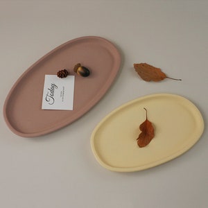 Irregular Tray Silicone Mold-Oval Storage Tray Mold-Jewelry Trinket Dish Mold-Cement Jesmonite Tray Mold-Flower Pot Base Mold-Resin Art Mold