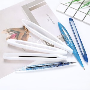 Balpen Silicone Mold-Ballpoint Pen Resin Mold-Epoxy Resin Craft Mold-Student Day Gifts