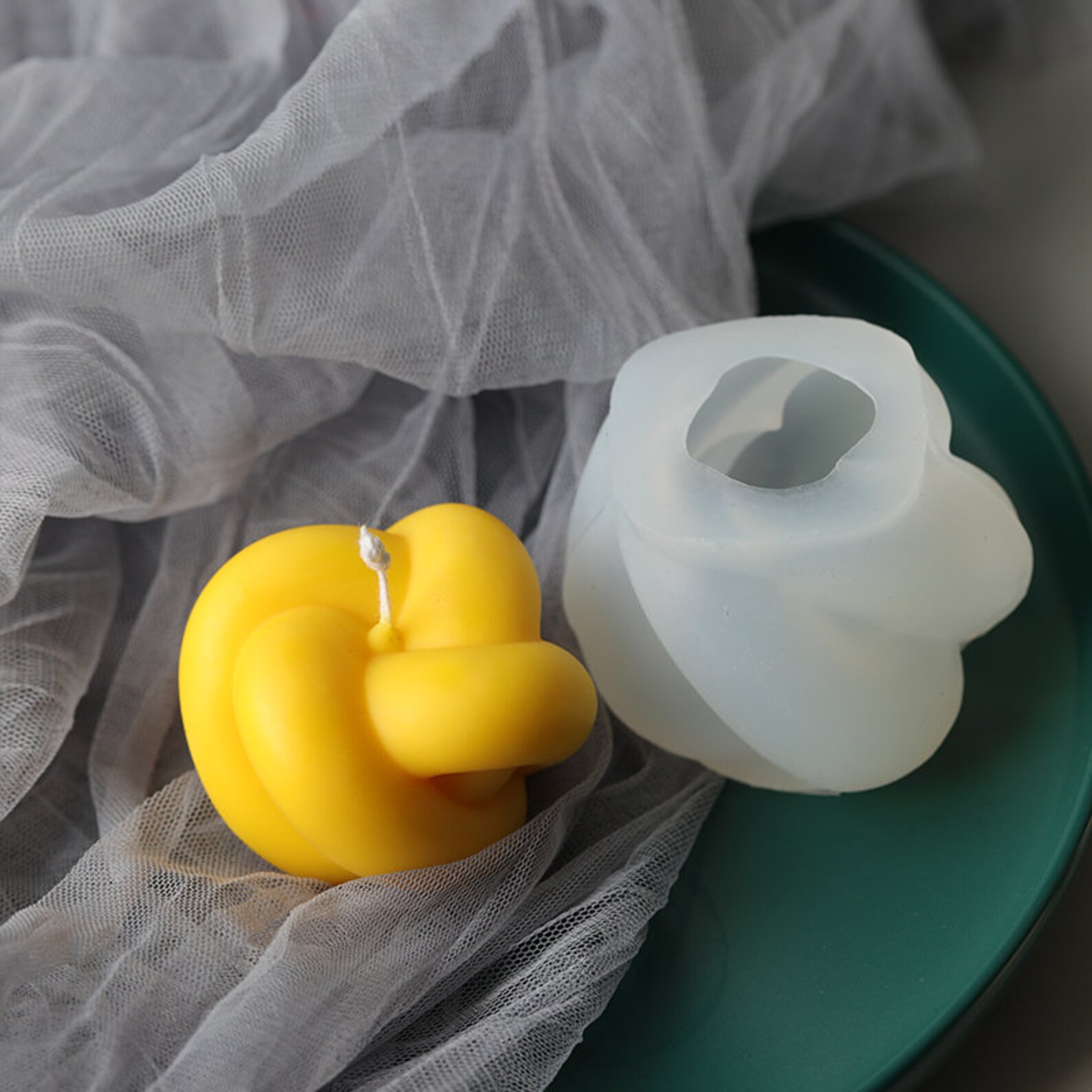 Knot Ball Candle MoldMagic Ball Candle Silicone MoldDIY Etsy