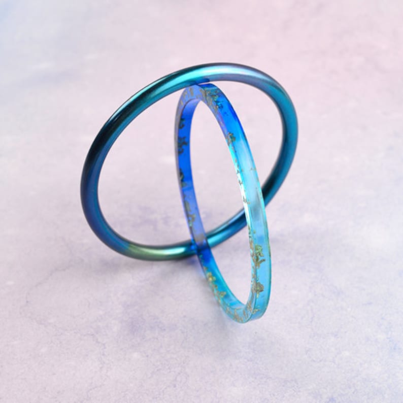 Square Round Bracelet Silicone Mold-Crystal Epoxy Bag Handle Mold-UV Resin Molds-DIY Dried Flower Specimen Ring Mold-Keychain Bracelet Mold