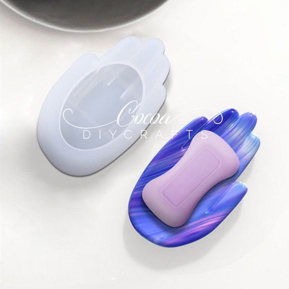 Multicolor Silicone Soap Tray 1Pc - Flexible Silicone Soap Dish