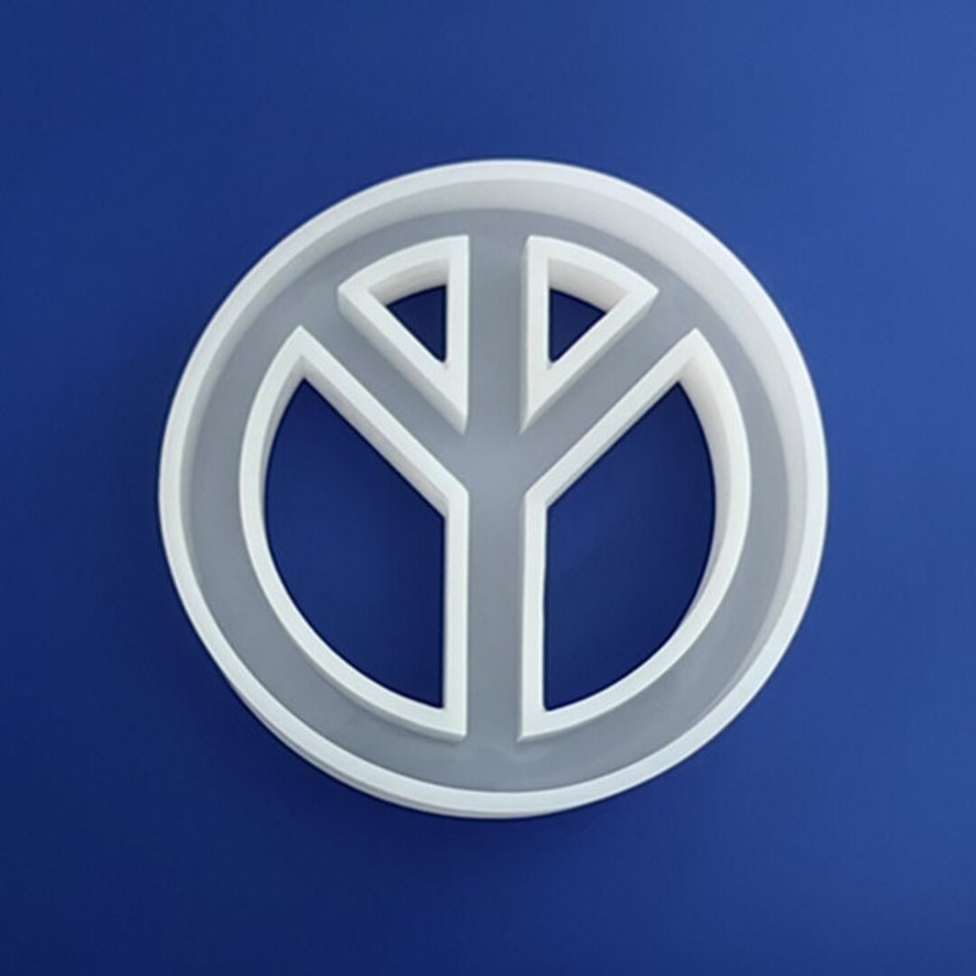 Peace Sign Car Freshie Mold-peace Freshie Silicone Mold-aroma - Etsy