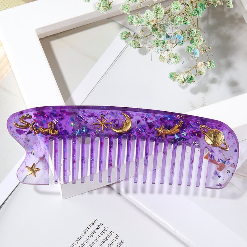 Cute Comb Silicone Resin MoldsLady Hair Decoration Etsy