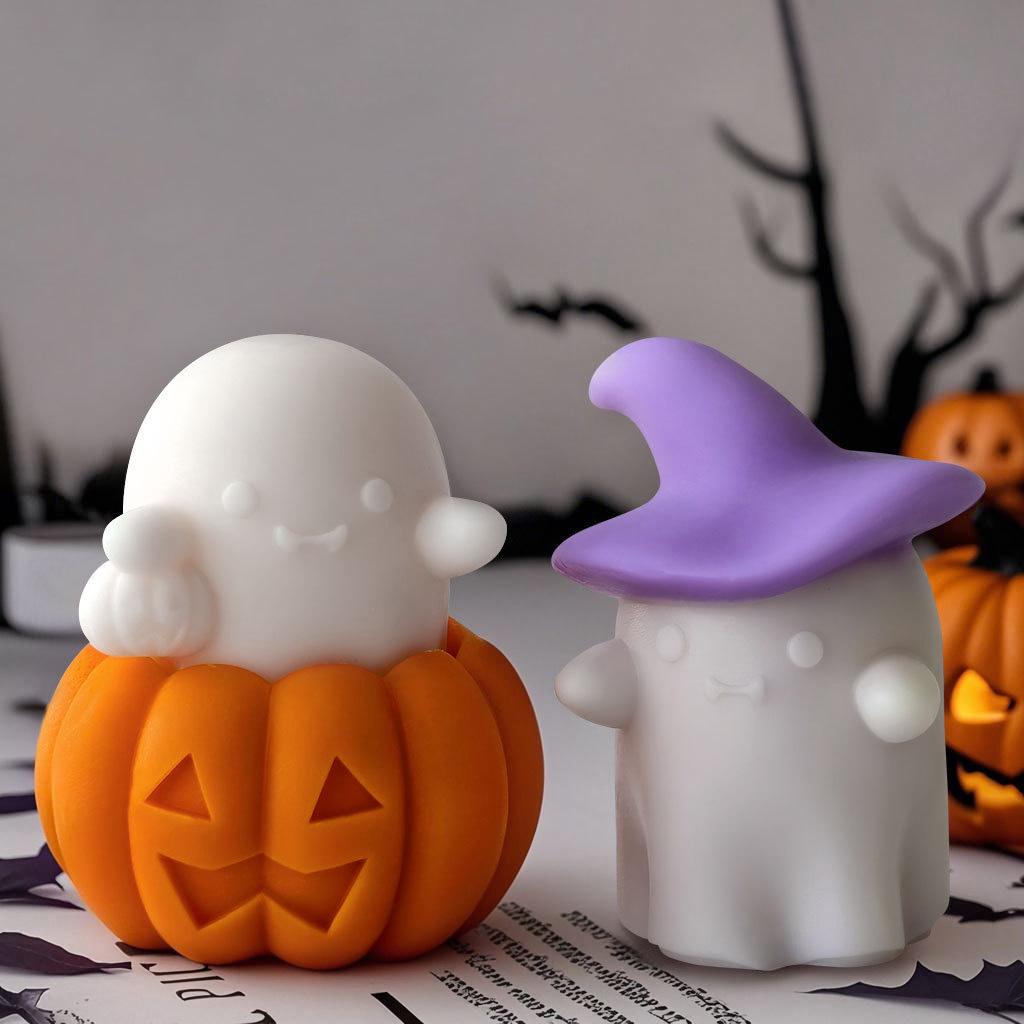 Stampi Per Cioccolato Zucca 6 Stampi In Silicone 3D A Forma Di Zucca, Mini Stampi Per Fondente Per Halloween, Ringraziamento, Autunno, Decorazione Per Torte, Sapone, Candele Stampi Per Creazioni Zucca
