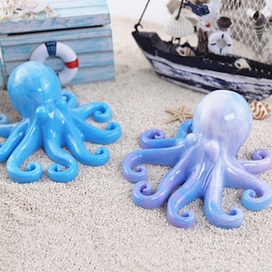 3D Octopus Silicone Mold-Ocean Octopus Mold-Octopus Resin Mold-Octopus Keychain Pendant Mold-Silicone Octopus Mold-Epoxy Resin Art Mold
