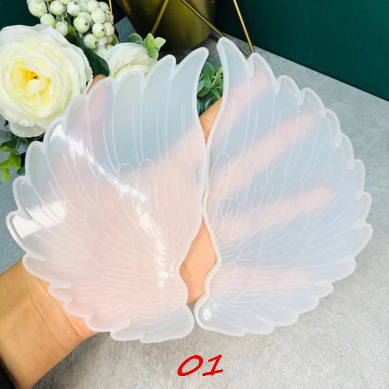 Angel Wings Silicone Moldcreative Wings Bookend Moldcement Etsy